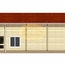 Проект дома из оцилиндрованного бревна 16,0 м x 11,0 м.