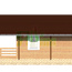 Проект дома-бани из профилированного бруса 9,0 м x 8,0 м.